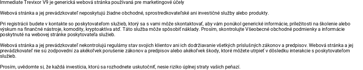 Rizikov&eacute; vyskakovacie Okno